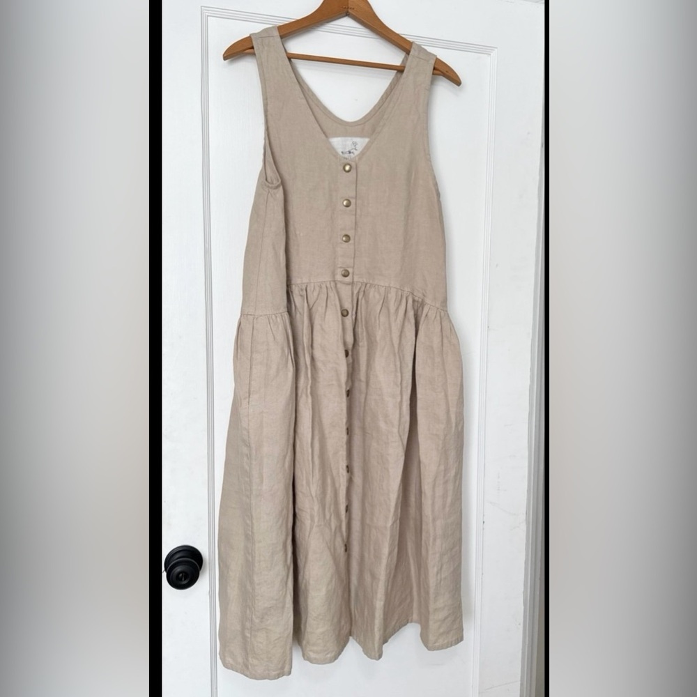 Not perfect Linen Volume Dress